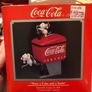1990 Coca-Cola Enesco Ornament
